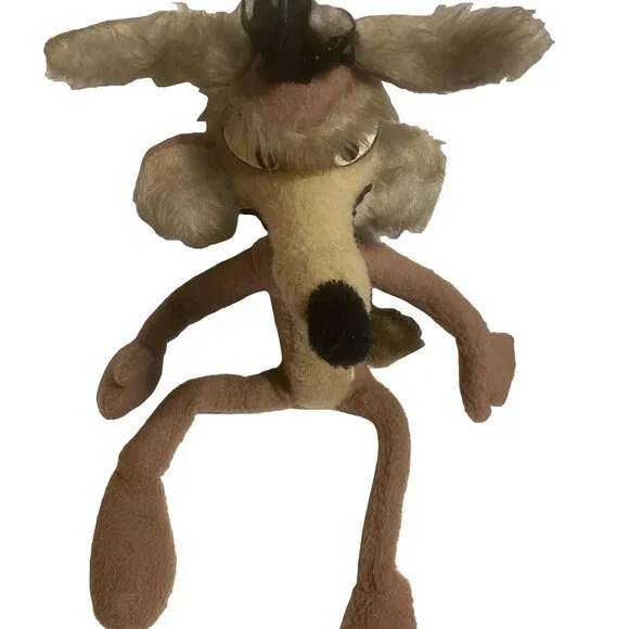 Mighty Star Wile E. Coyote Wired Plush 28″ 1971 Vintage Looney Tunes‎ - Picture 6 of 12